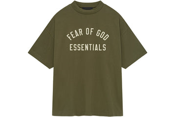 essential tee ss25 olive streetwear apparel