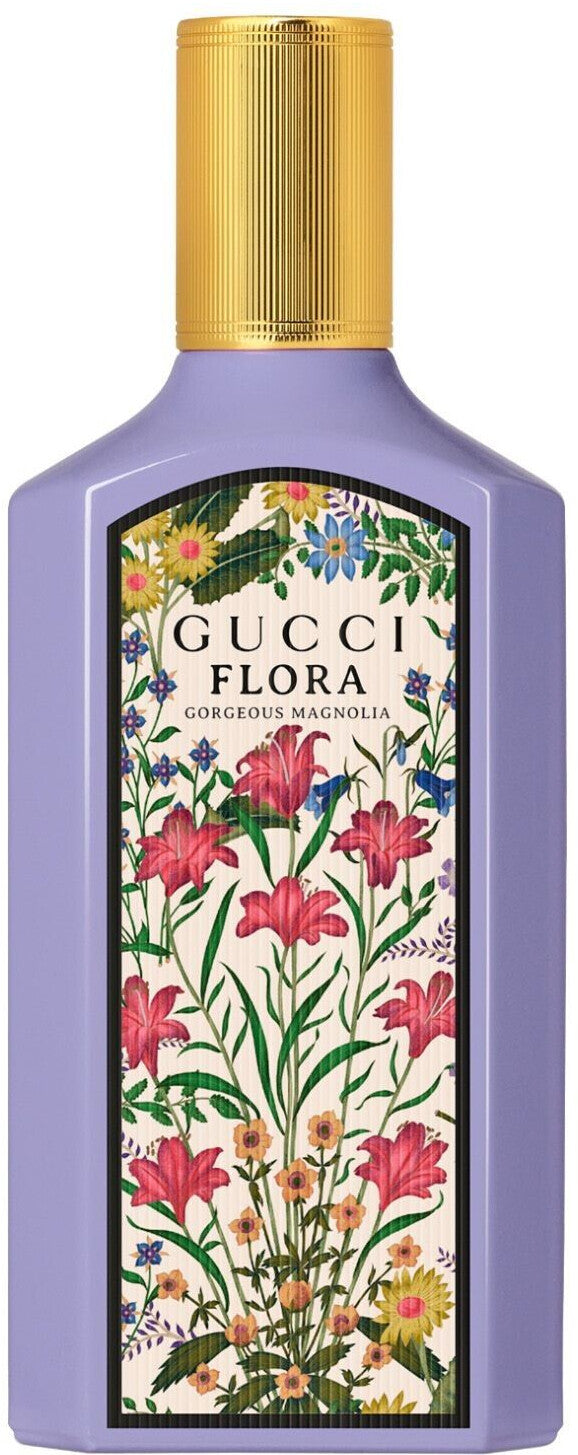 Bottle of FLORA GORGEOUS MAGNOLIA, 100 ml perfume by Gucci