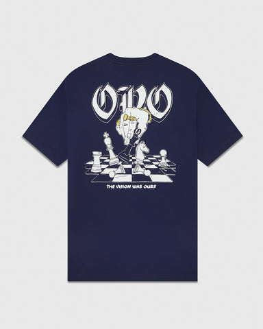 ovo visions tee blue