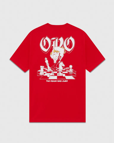 ovo visions tee red