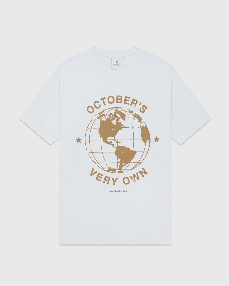 OVO GLOBE T-SHIRT WHITE