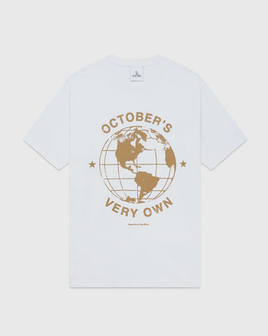 OVO GLOBE T-SHIRT WHITE