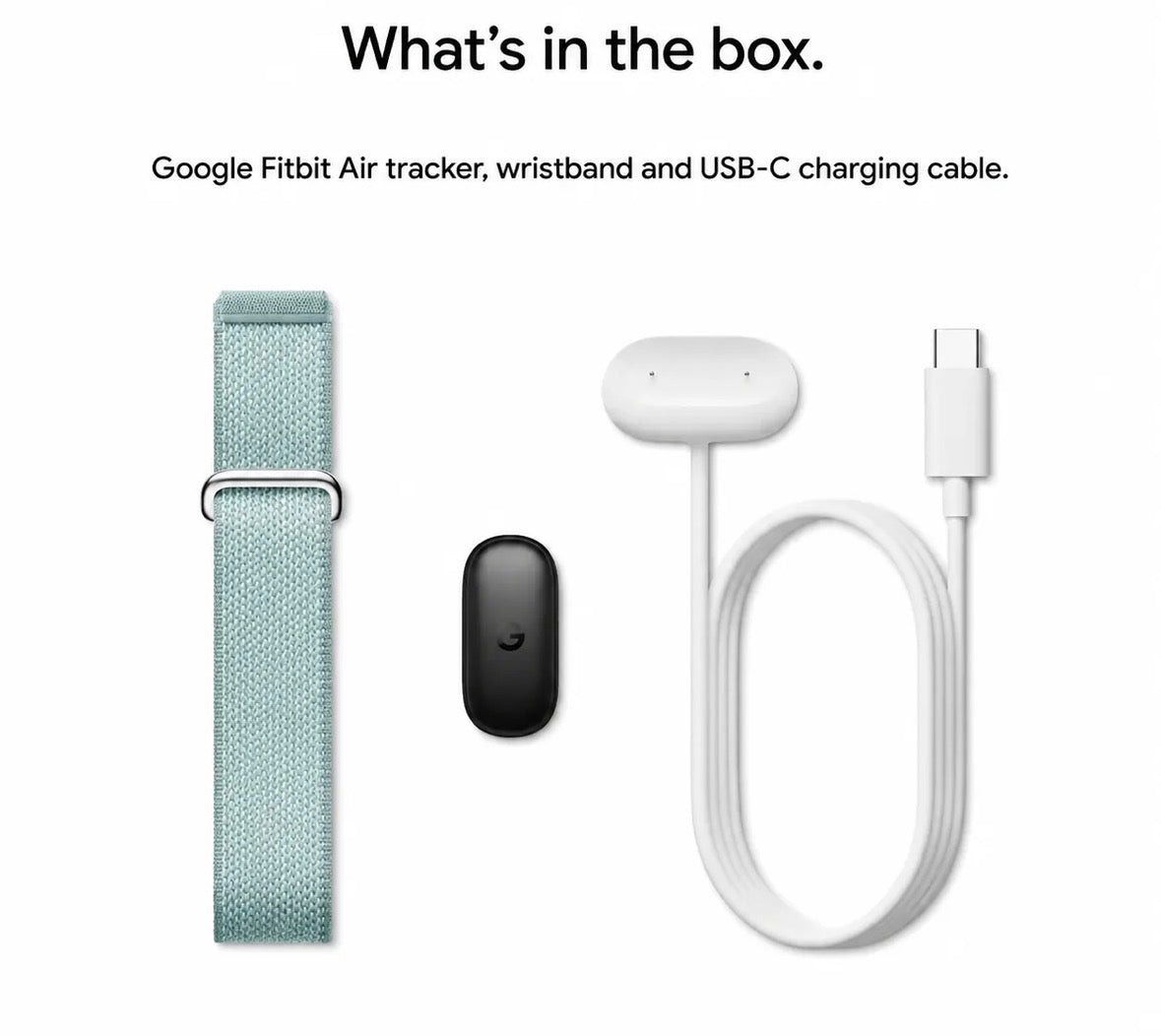 Google Fitbit Air Classic "Fog"