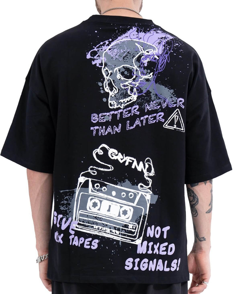 SLICK GROVES MIXTAPE OVERSIZED T-SHIRT