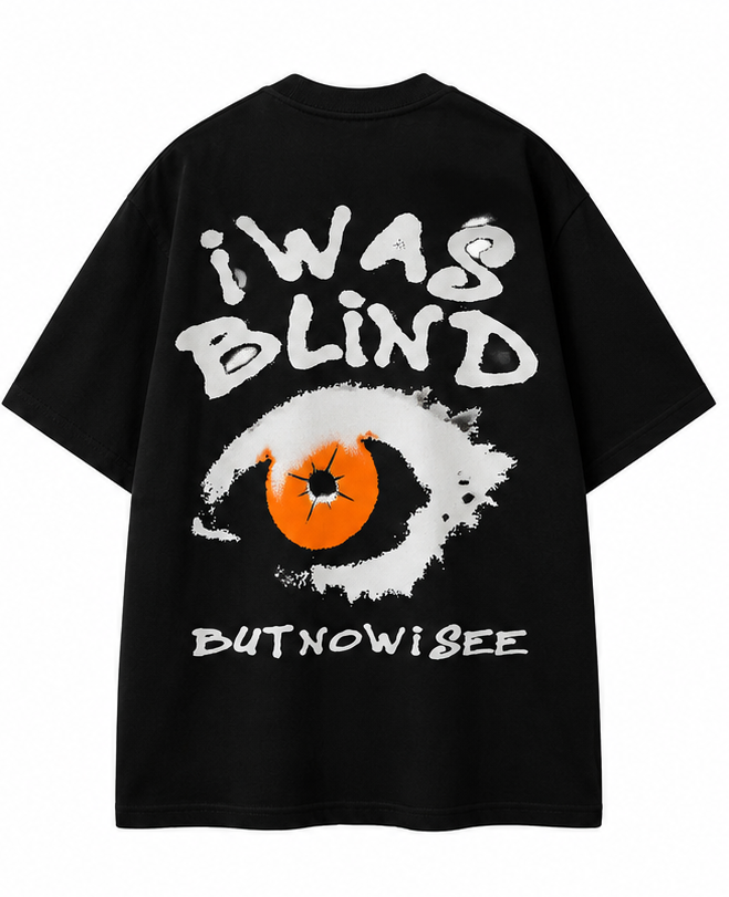 MUST RIOT I WAS BLIND TEE