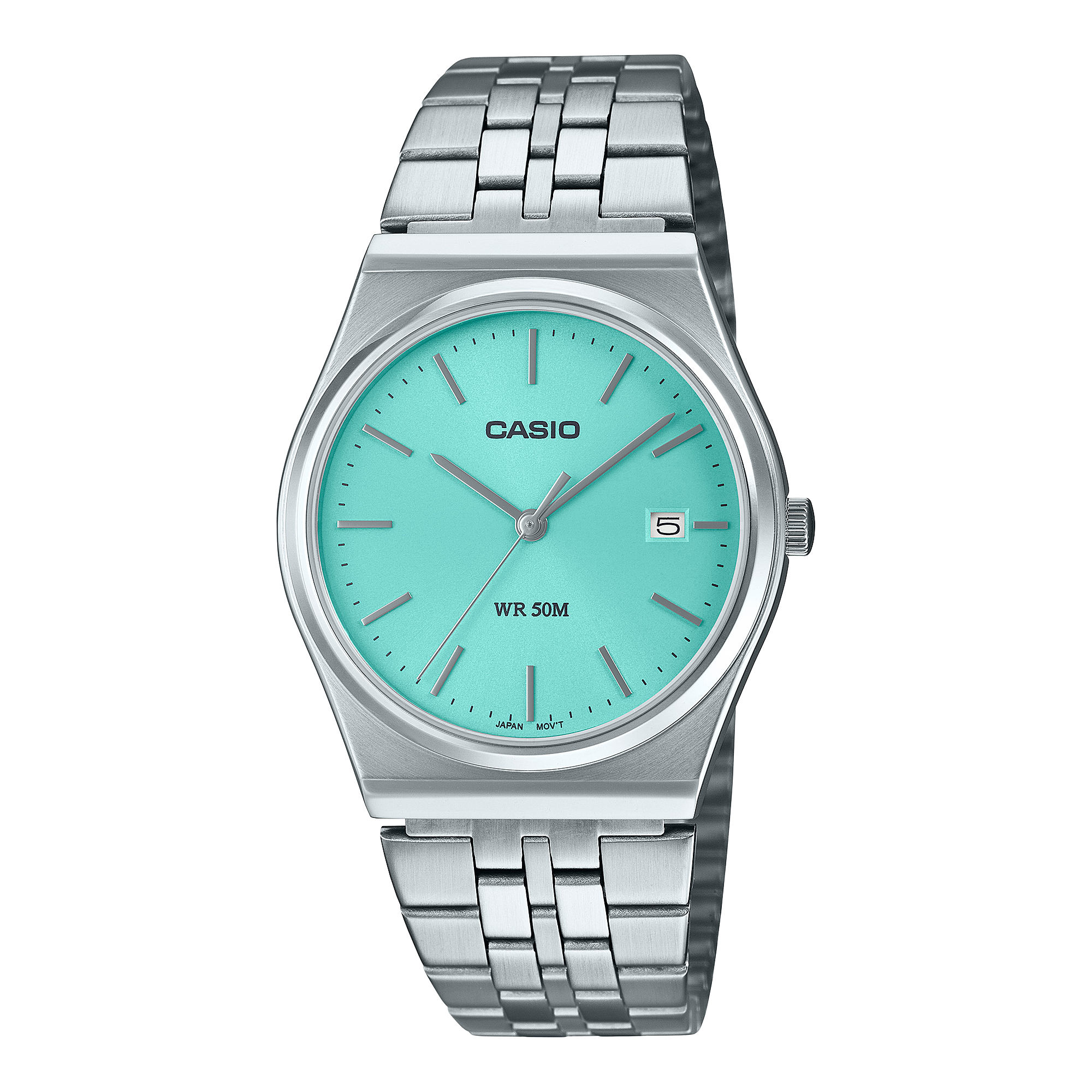 Casio Men Analogue Quartz Watch With Stainless Steel Strap Mtp-B145d-2a1vef