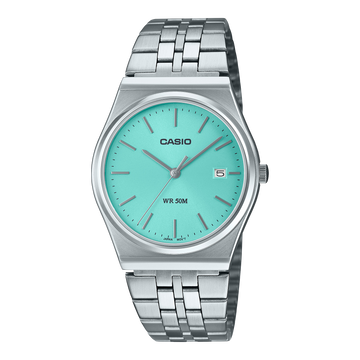 Casio Men Analogue Quartz Watch With Stainless Steel Strap Mtp-B145d-2a1vef