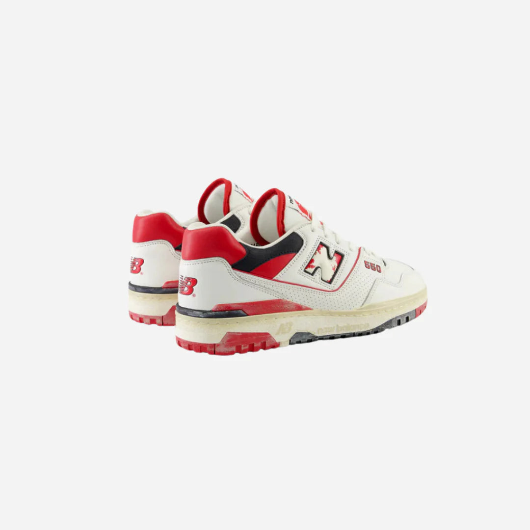 New Balance 550 Vintage Pack Team Red