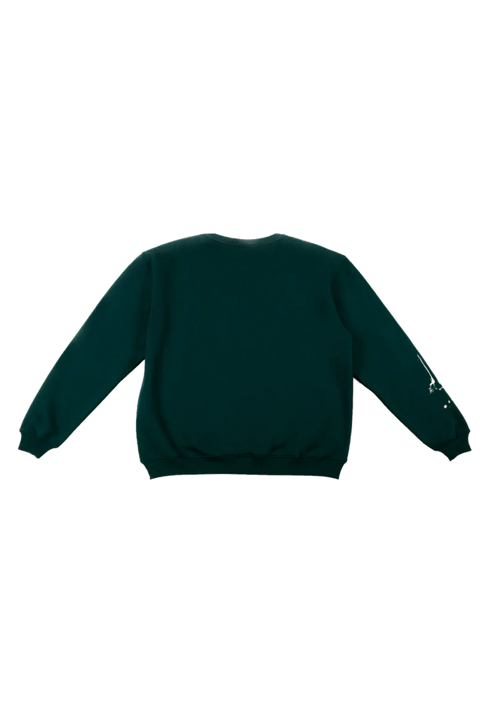 Paint Blob Unisex Sweatshirt - Midnight Green