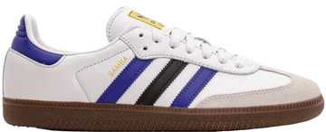 Samba OG Crystal White Active Blue Black