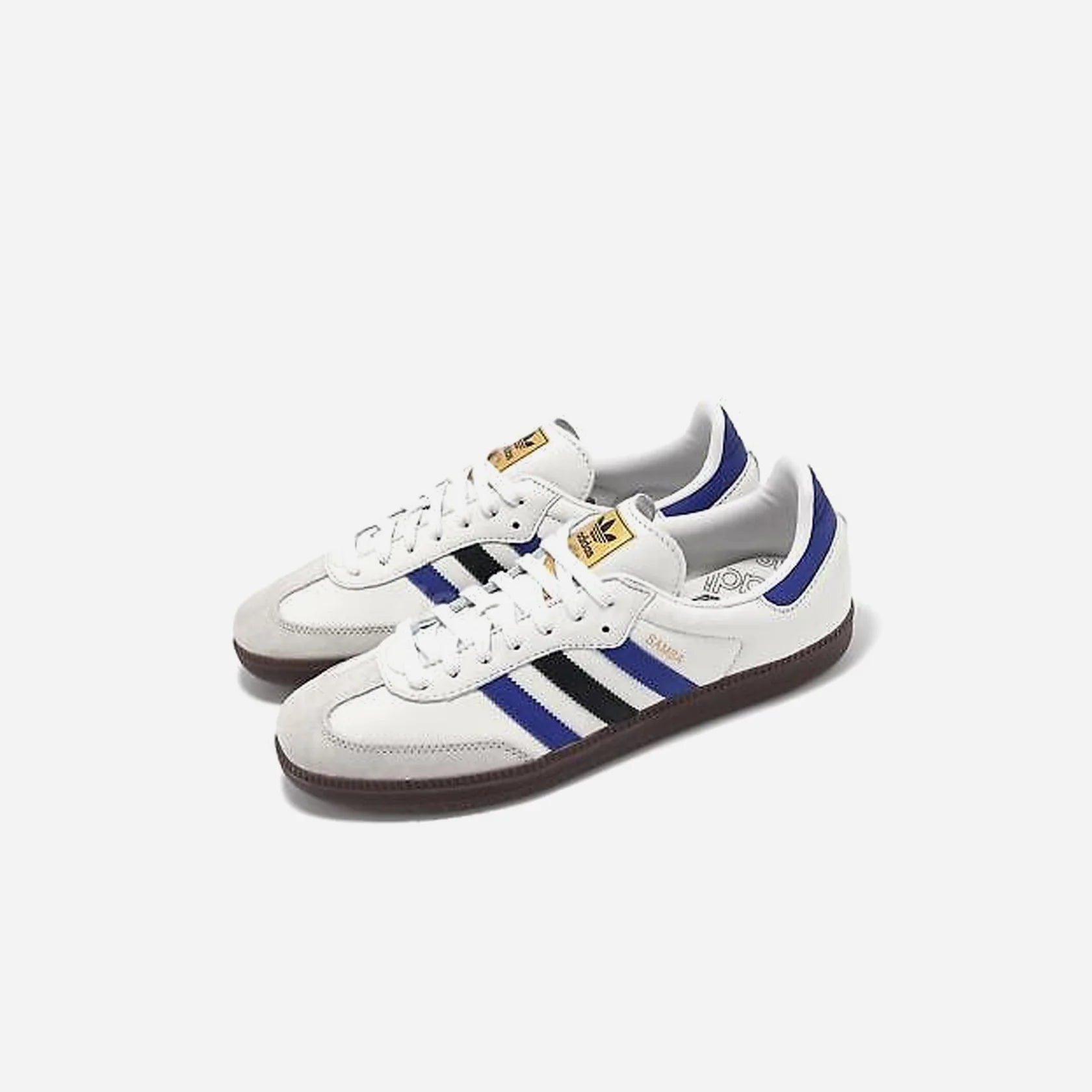 Samba OG Crystal White Active Blue Black