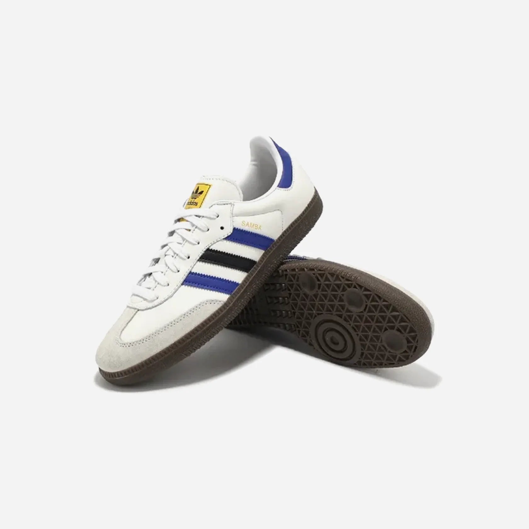 Samba OG Crystal White Active Blue Black