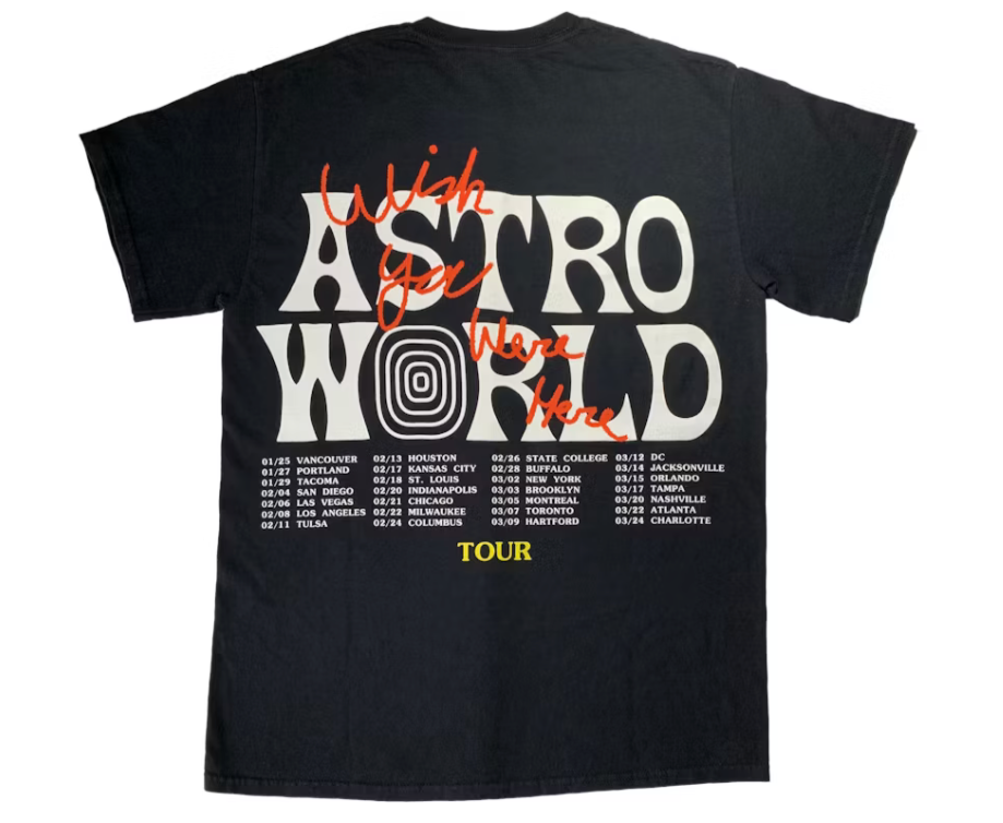 Were Here Maglia Astroworld Astroworld T Shirt Tour Astroworld