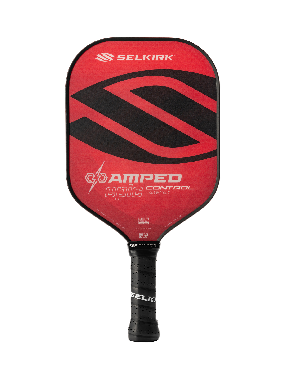 Selkirk AMPED Control - Epic - Pickleball Paddle - Red – Red (3)