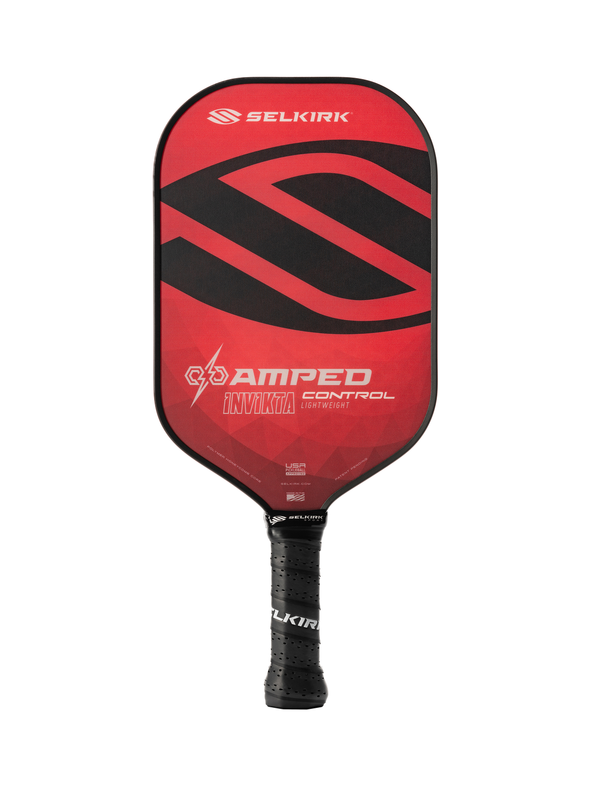 Selkirk AMPED Control - Invikta - Pickleball Paddle - Red – Red (2)