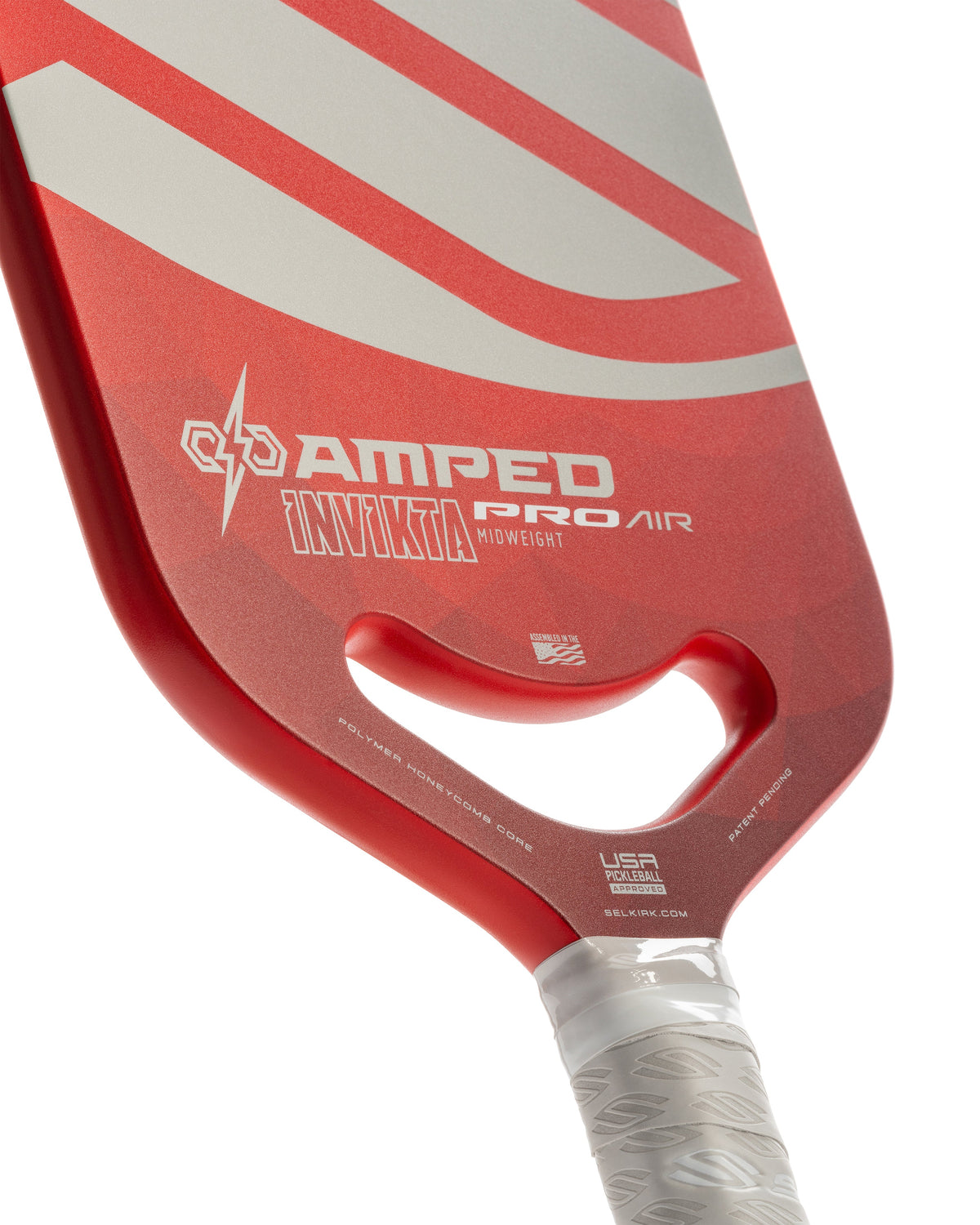 Selkirk AMPED Pro Air - Invikta - Pickleball Paddle - Red – Red (4)