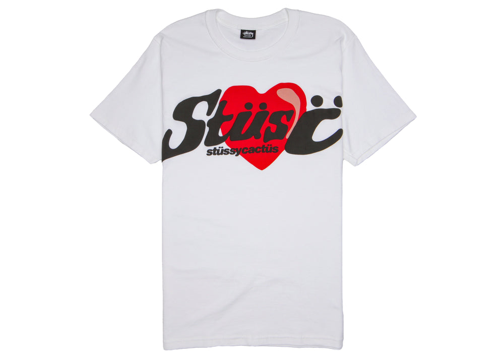 Stussy x CPFM Heart Tee White