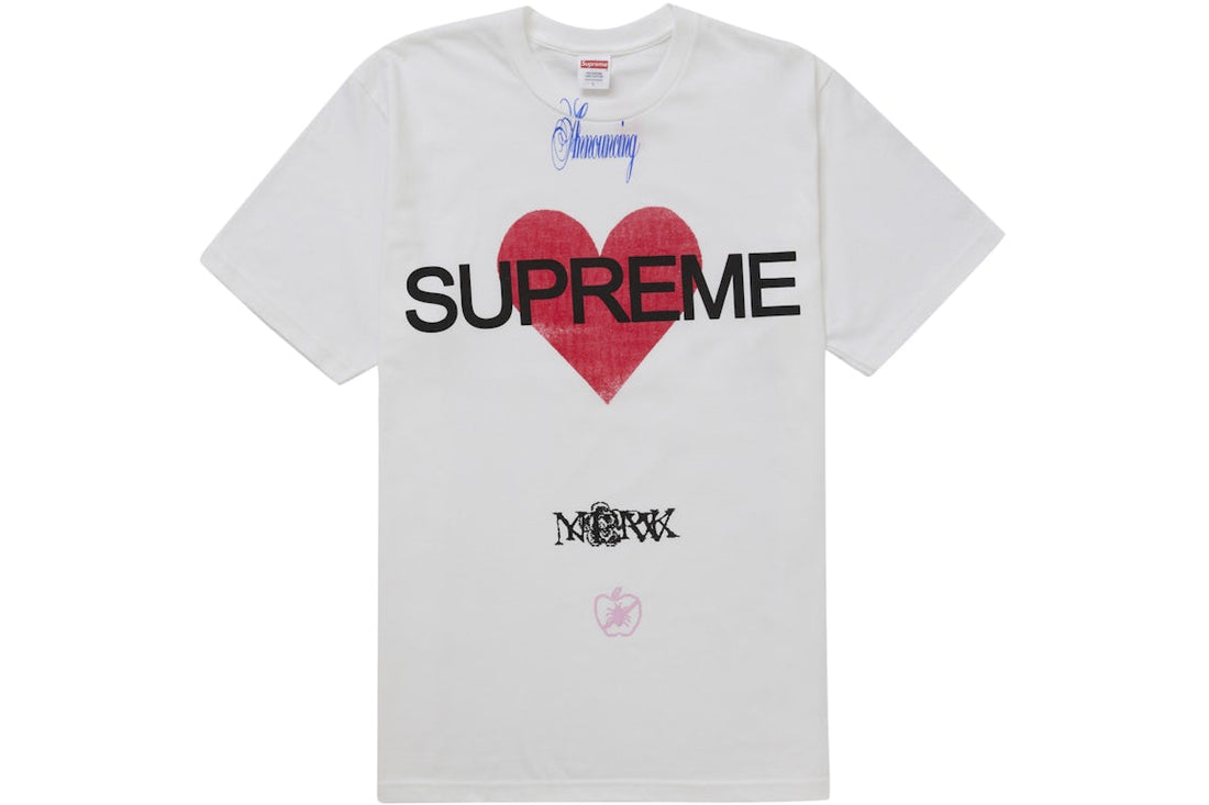 supreme announcing white streetwear apparel