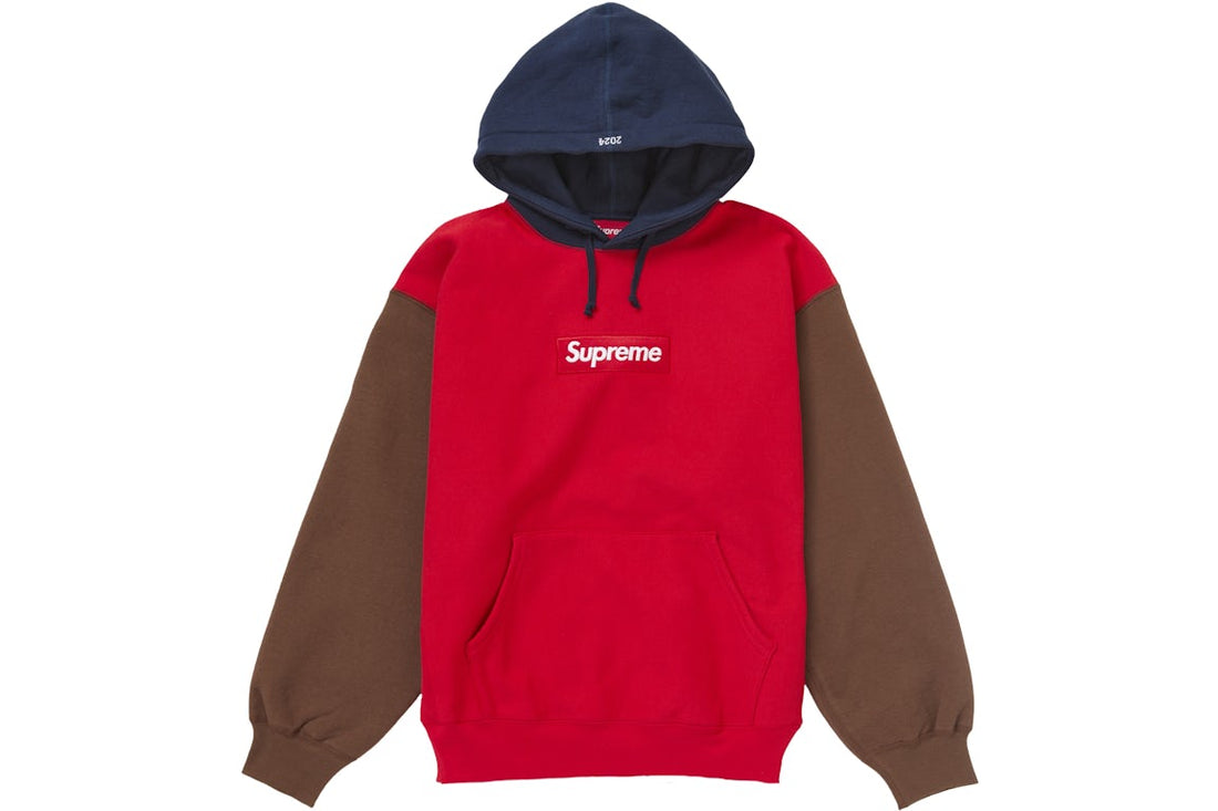 Supreme Box Logo multicolor hoodie FW24 streetwear