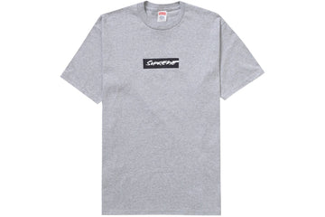 Supreme Futura Box Logo TeeHeather Grey