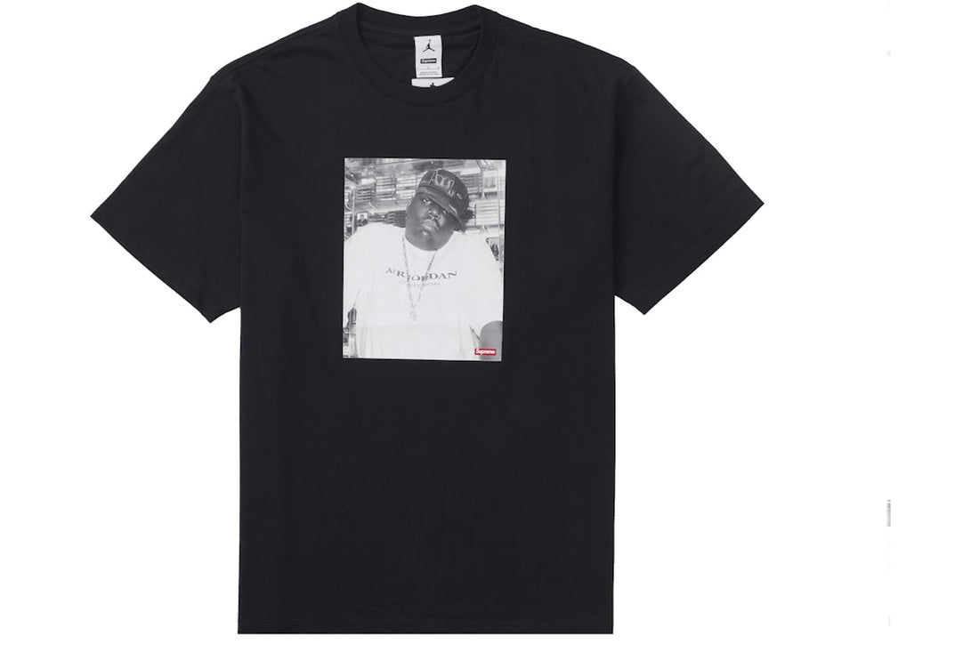 Supreme Jordan Biggie FW24 collaboration t-shirt