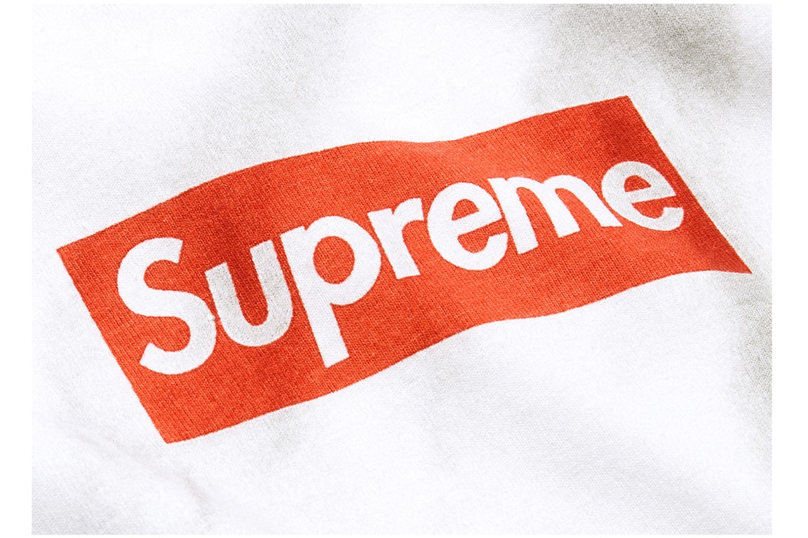 Supreme MM6 Maison Margiela Box Logo Tee White