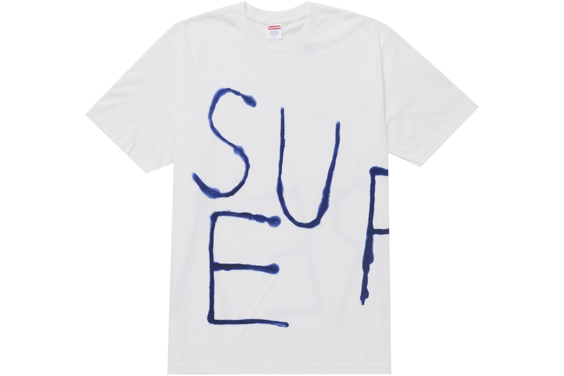 supreme painted white streetwear apparel