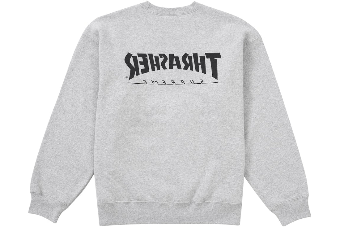 supreme x thrasher crewneck streetwear apparel