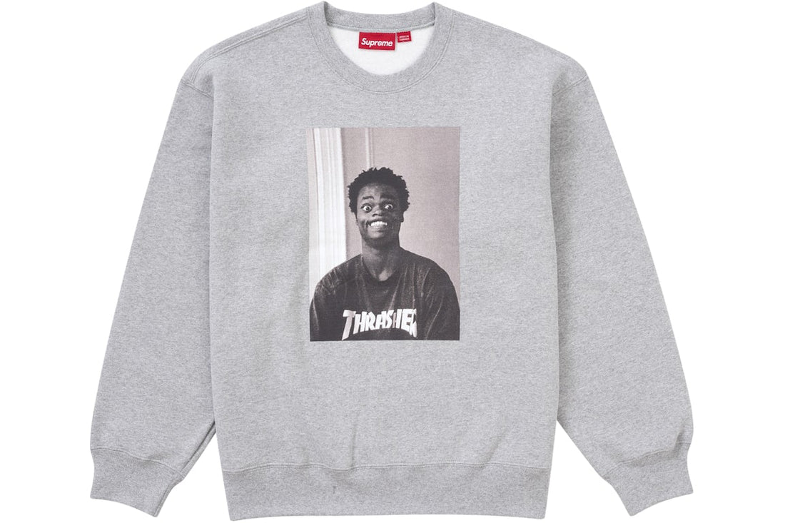 supreme x thrasher crewneck streetwear apparel