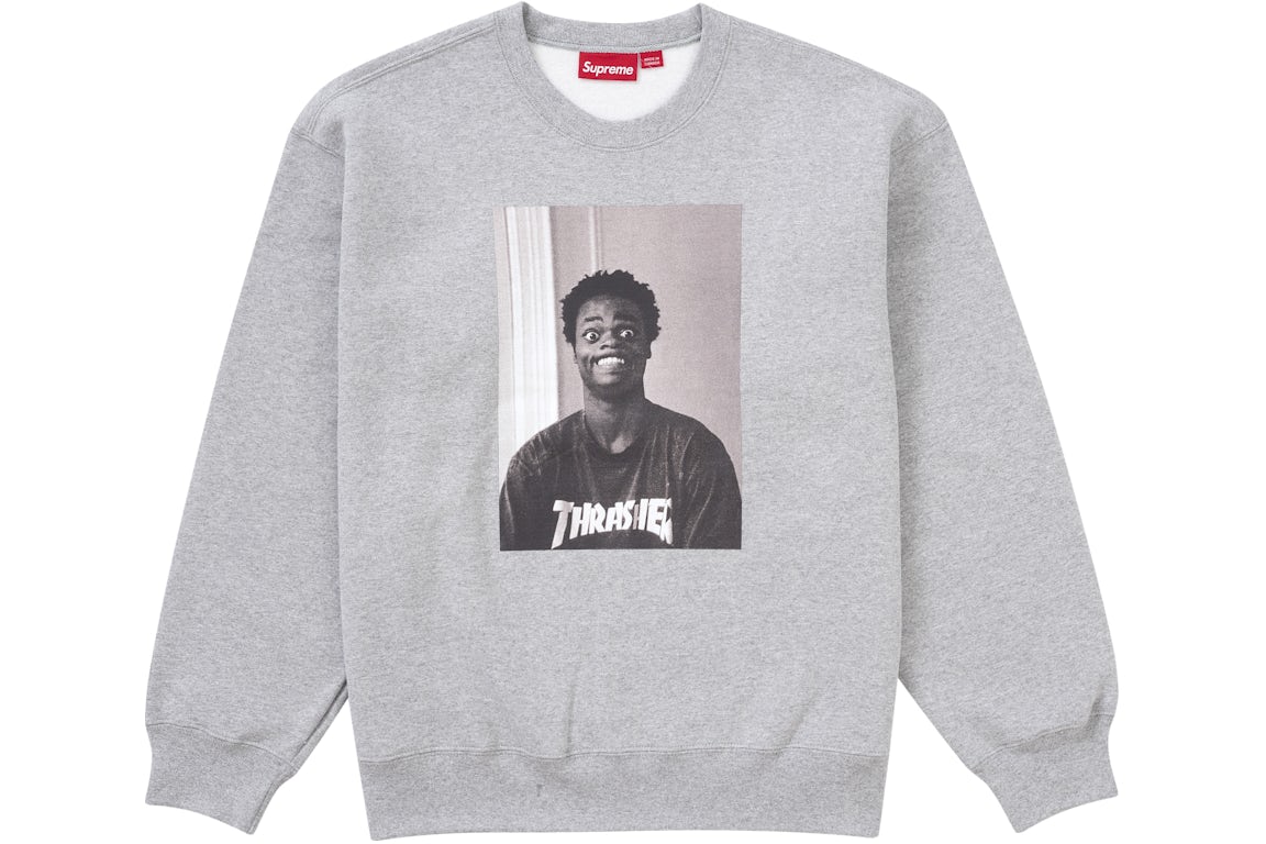 supreme x thrasher crewneck streetwear apparel
