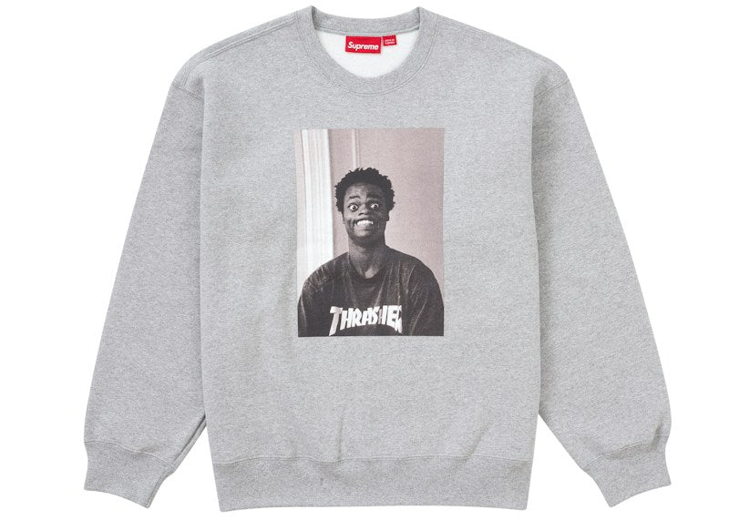 Supreme Thrasher Crewneck Heather Grey – Heather Grey