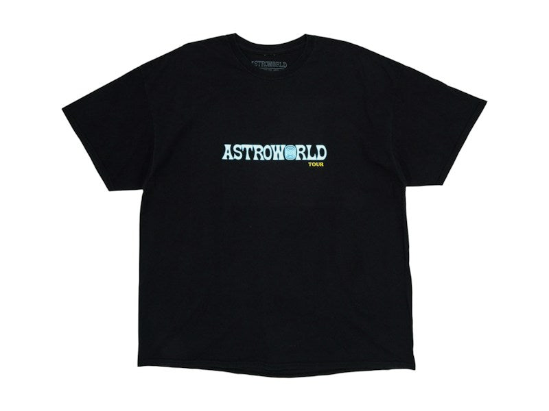 Travis Scott Astroworld Tour Tee Black – Black