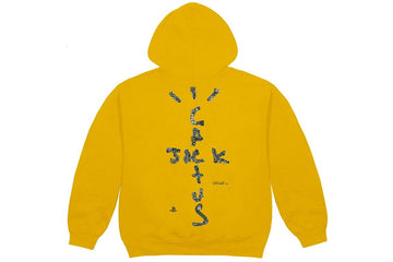 Travis Scott PlayStation yellow hoodie Cactus Jack