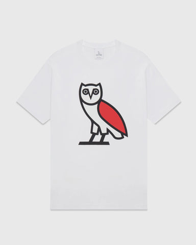 OVO OG WING FILL T-SHIRT WHITE