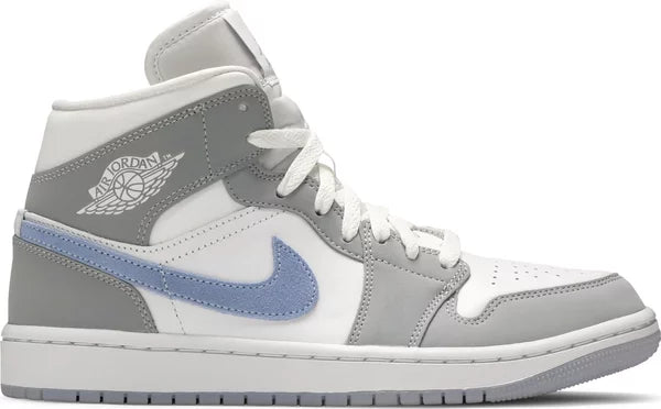 Air jordan 1 cheap mid wolf grey