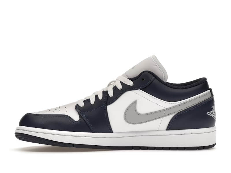 Jordan 1 Low Wolf Grey Midnight Navy