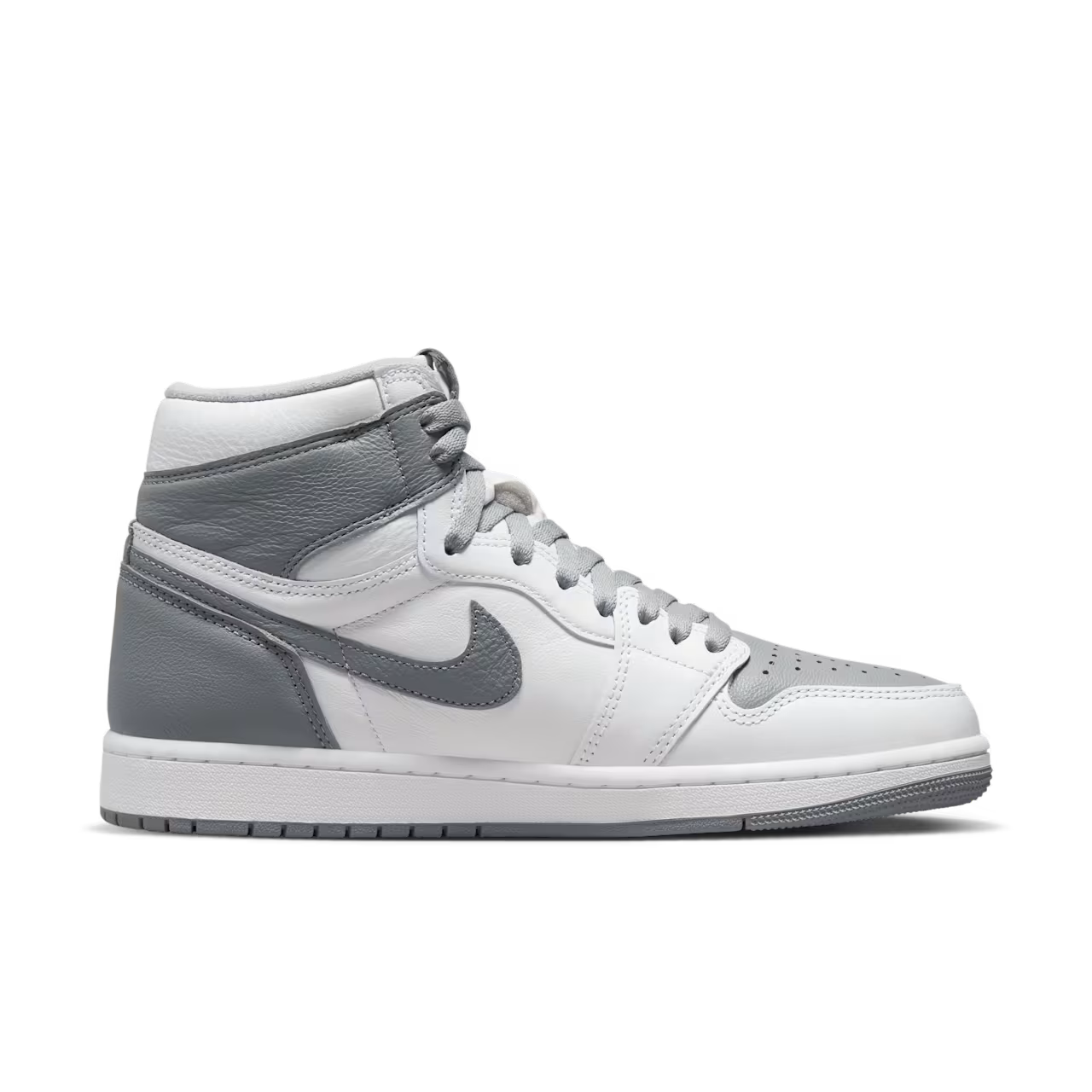 Air Jordan 1 Mid Stealth White