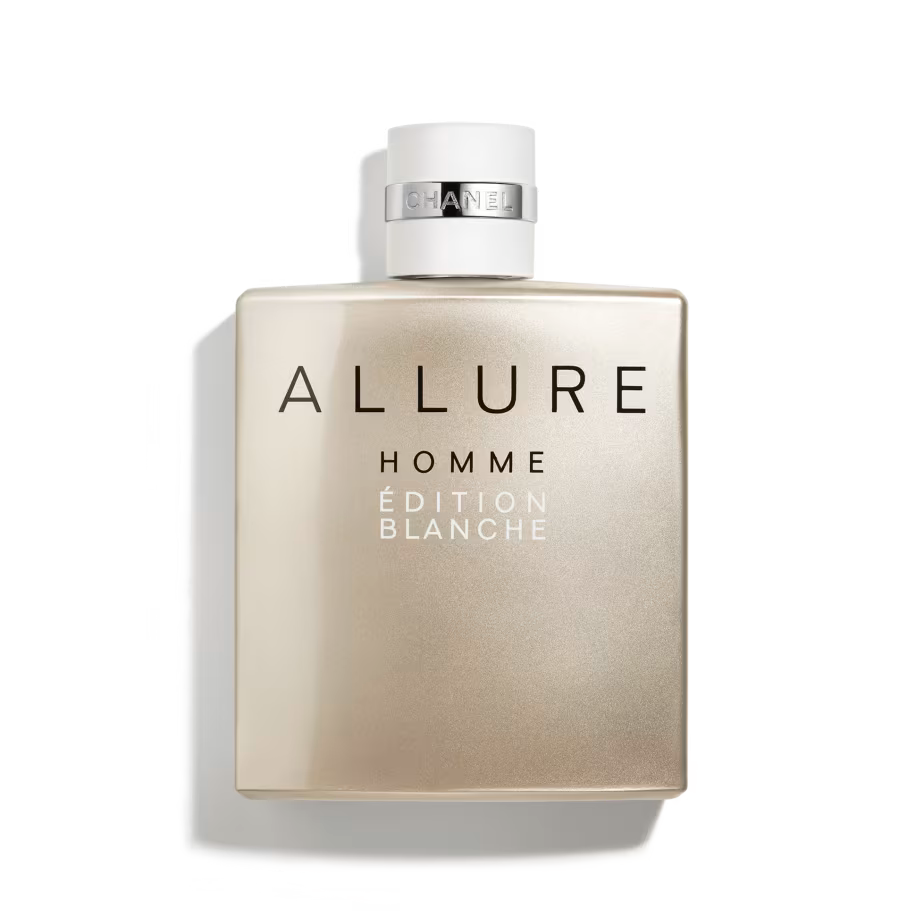 Bottle of ALLURE HOMME EDITION BLANCHE, 100 ml perfume by Chanel