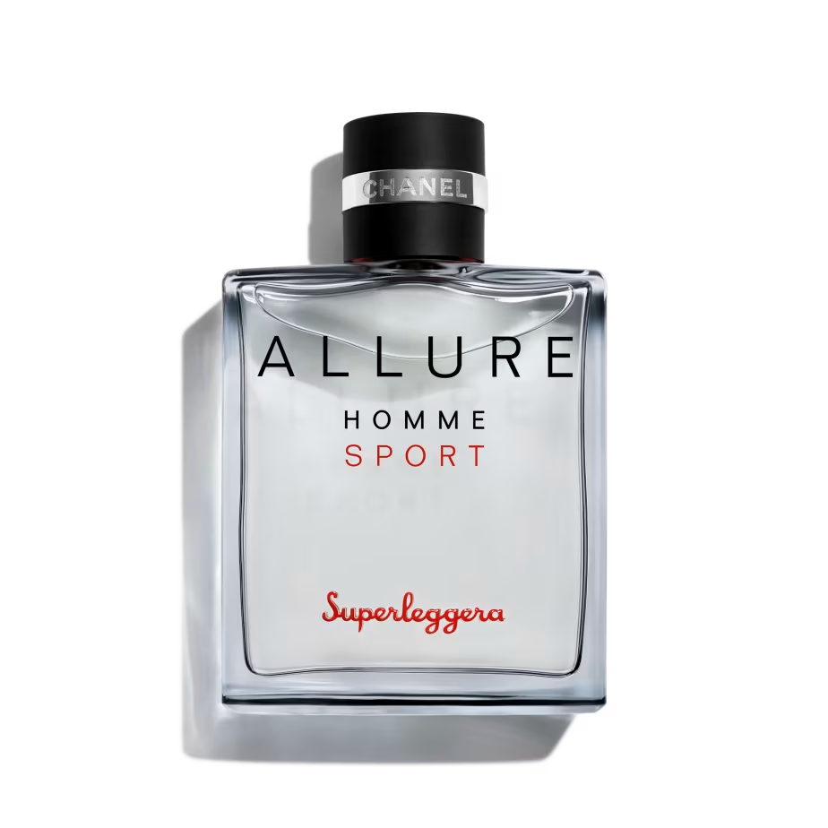 Bottle of ALLURE HOMME SUPERLEGGERA, 100 ml perfume by Chanel