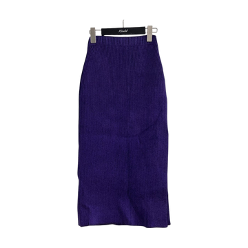Balenciaga Knit Skirt Purple
