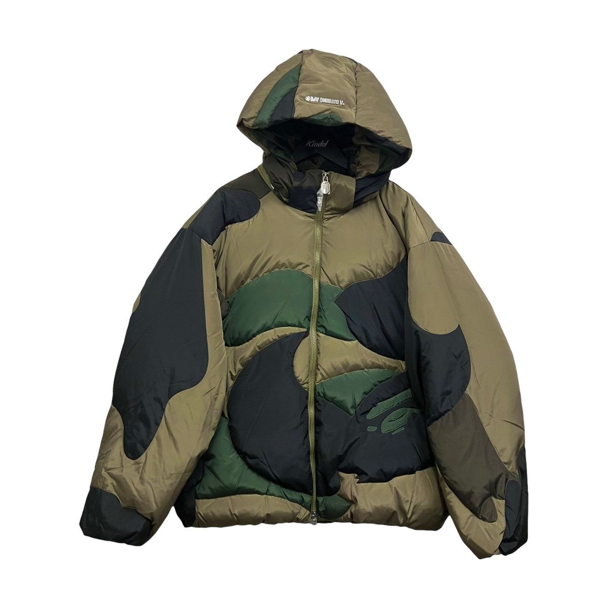 A Bathing Ape 1st Camo Nylon Down Jacket Olive (FW24)