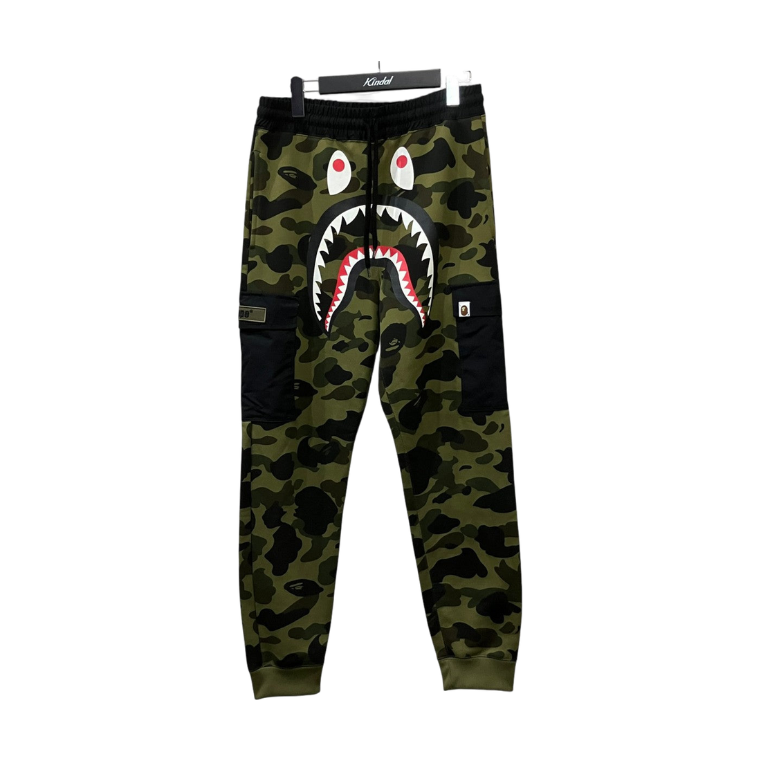 A Bathing Ape Camo Shark Pants