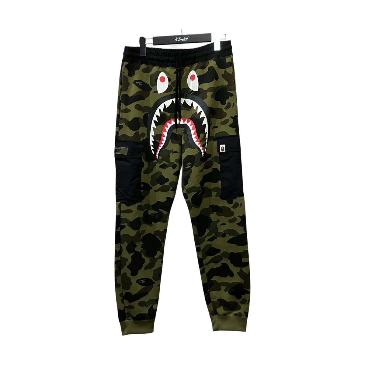 A Bathing Ape Camo Shark Pants