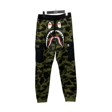 A Bathing Ape Camo Shark Pants