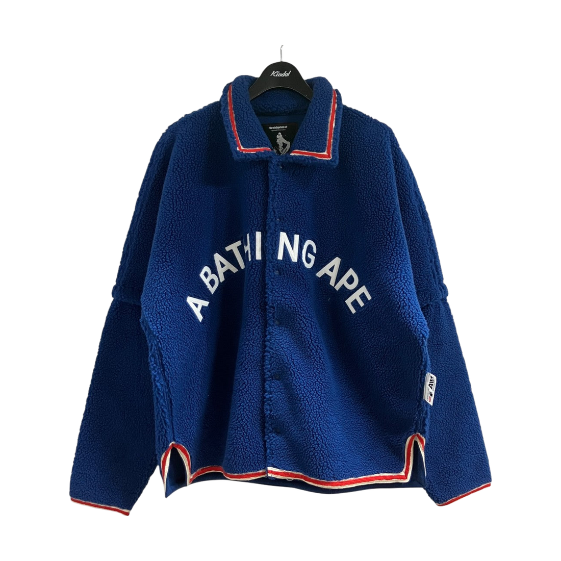 A Bathing Ape x Kazuki Kuraishi Boa Coach Jacket Blue