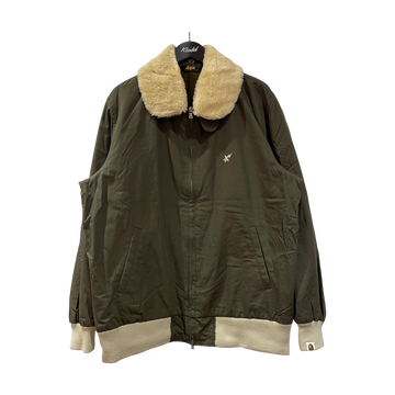 A Bathing Ape Zip Jacket Khaki