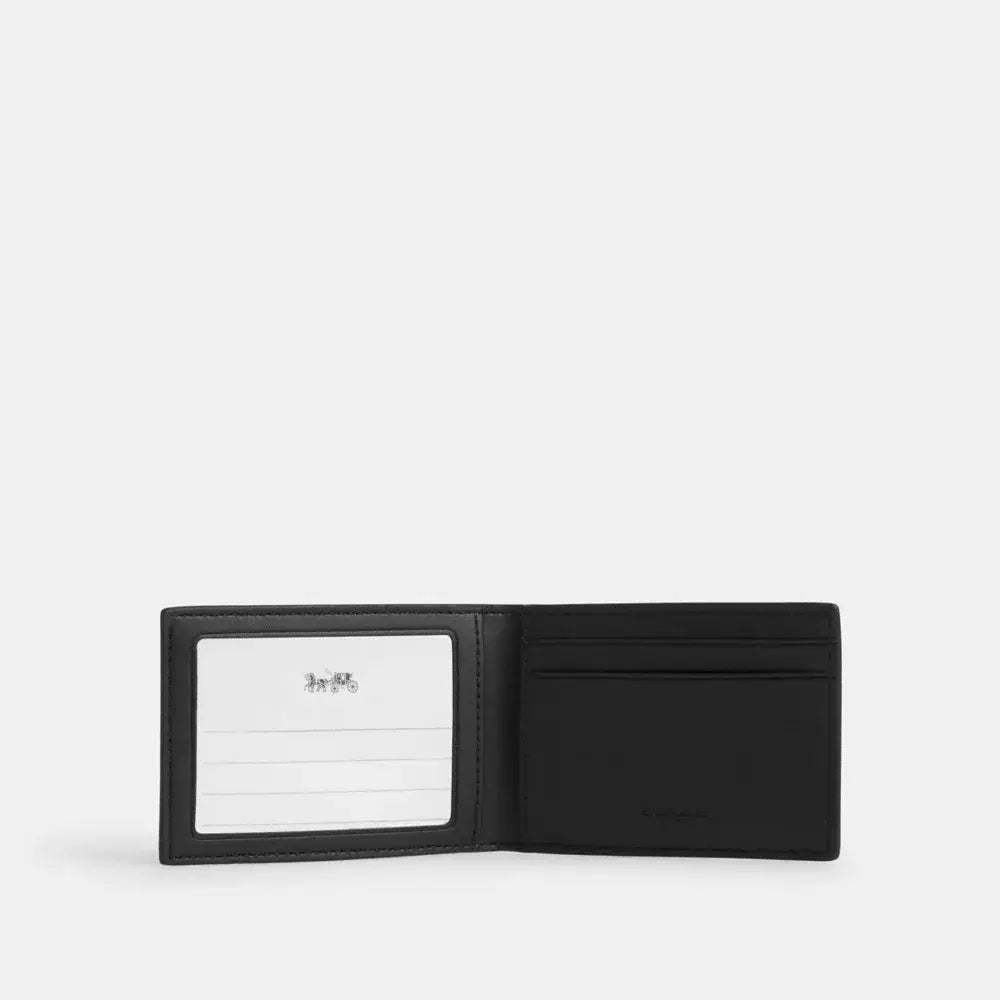 Compact Billfold Wallet In Signature Canvas