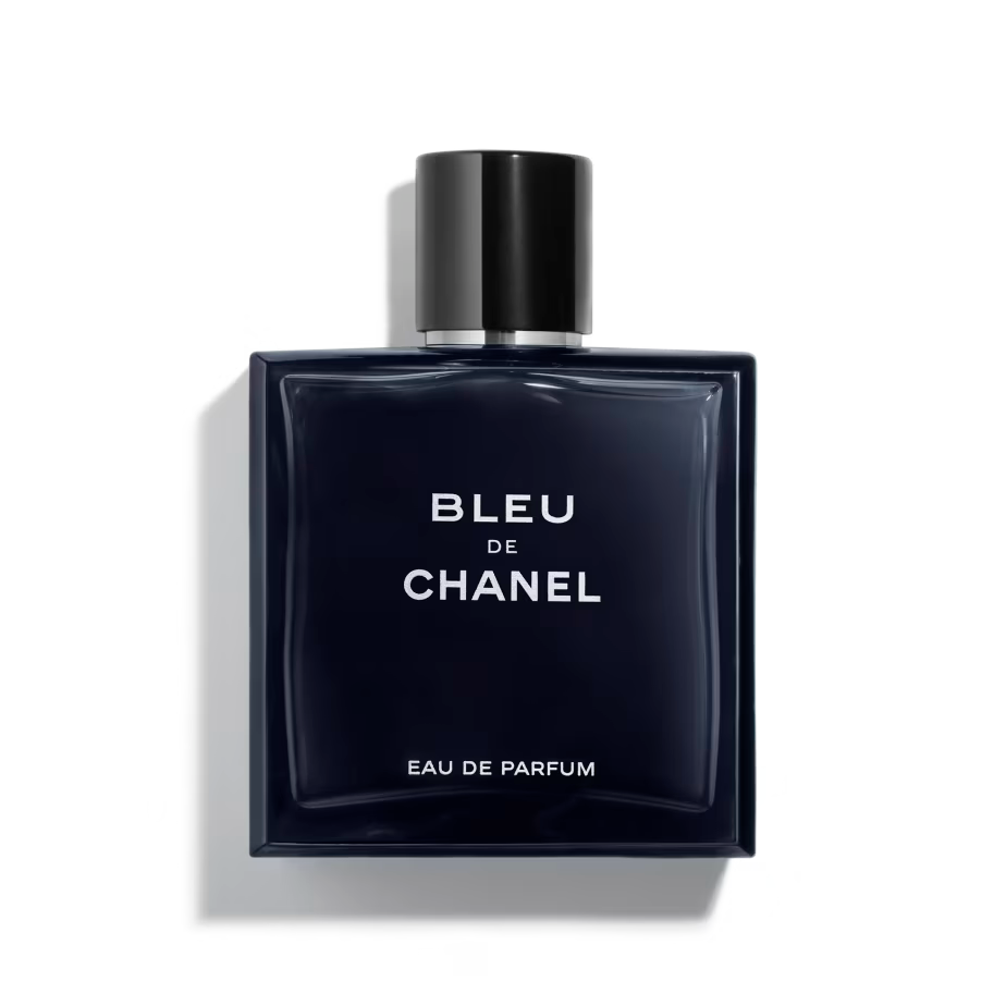 Bottle of BLUE DE CHANEL, 100 ml perfume by Chanel