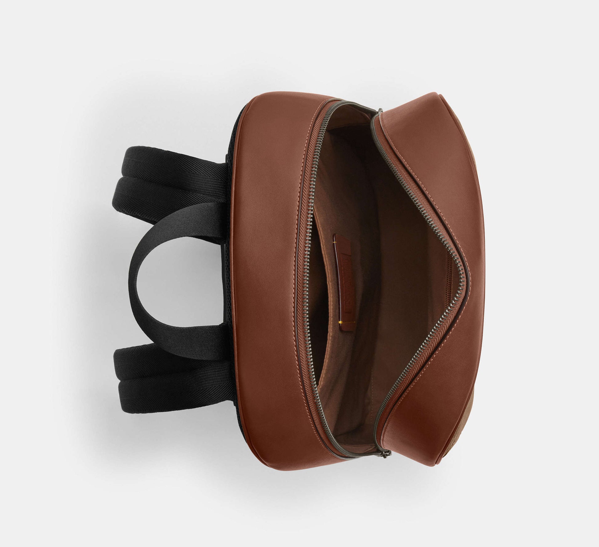 Coach Owen Backpack In Signature Canvas Vintage Brown - Front View | Authentic Coach Luxury Accessories