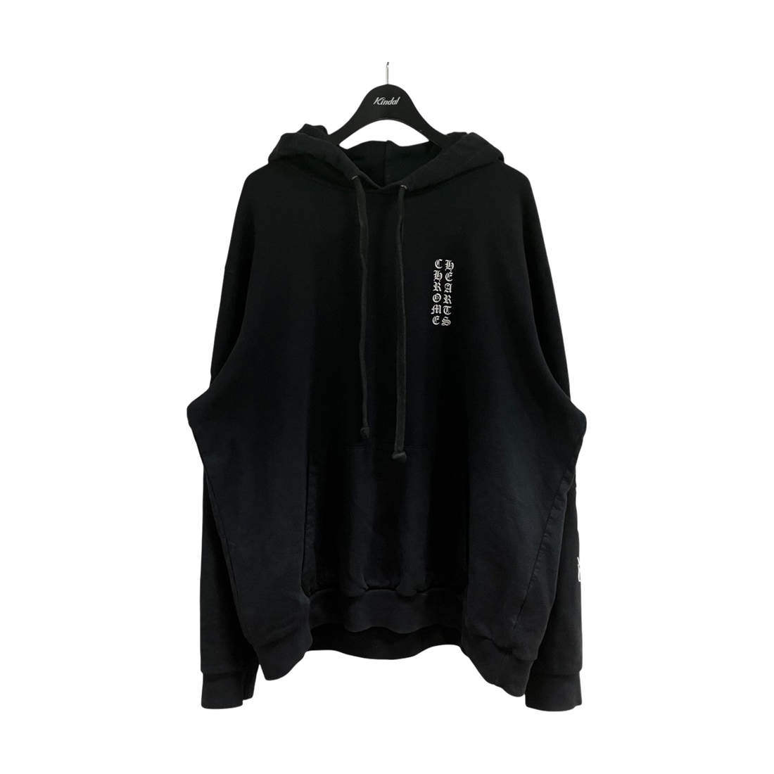 Chrome Hearts Horseshoe Print Pullover Hoodie Black